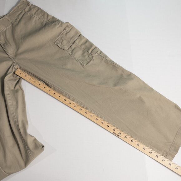 Dickies Flex Cargo Work Pant Mens 36x30 Regular Fit Straight Leg Desert Sand - Picture 7 of 15